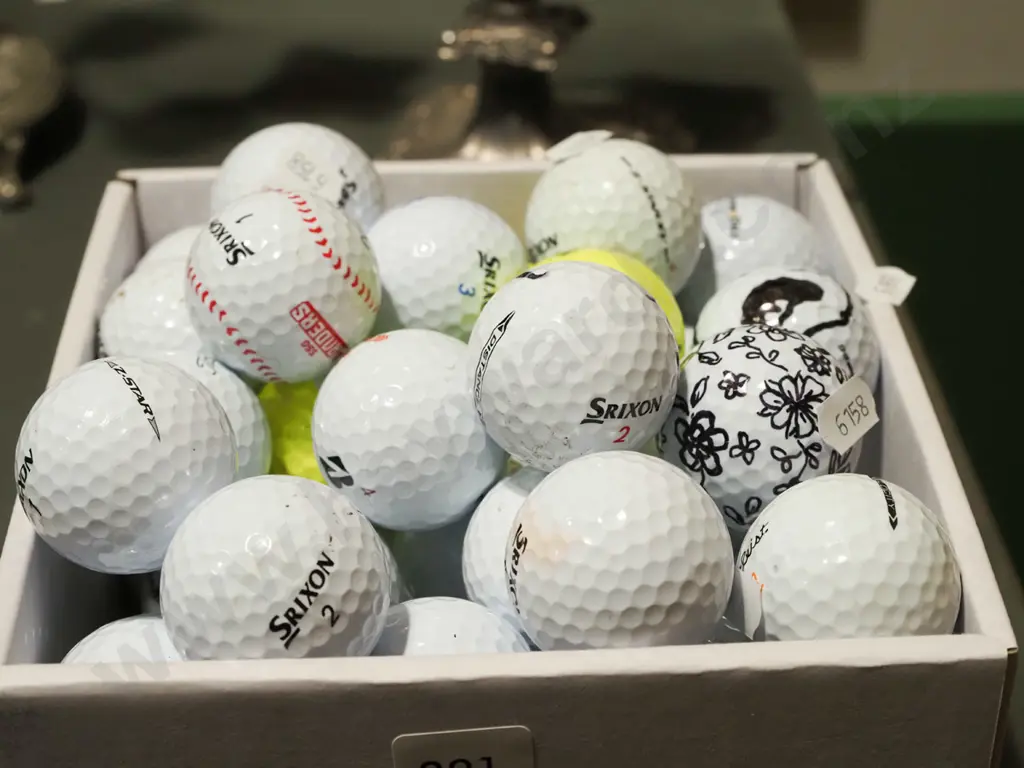 box of golf balls Image 1++