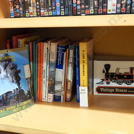 various train and railway books