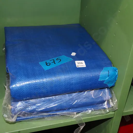 2x tarpaulins