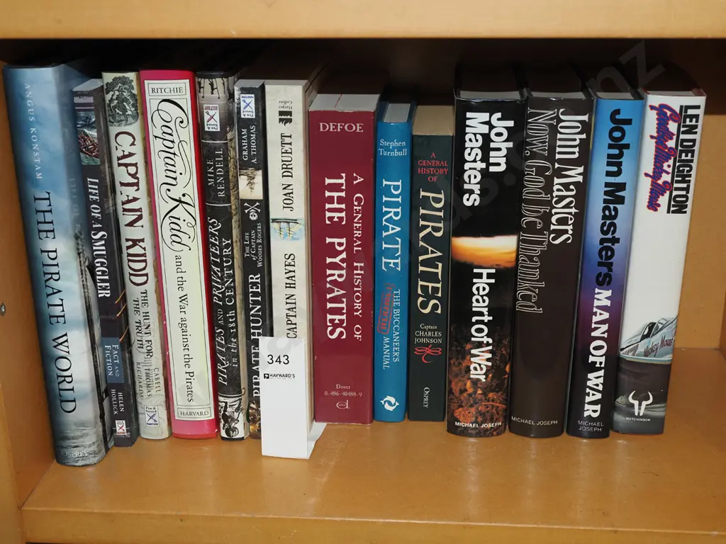 various pirate and other books Image 1++