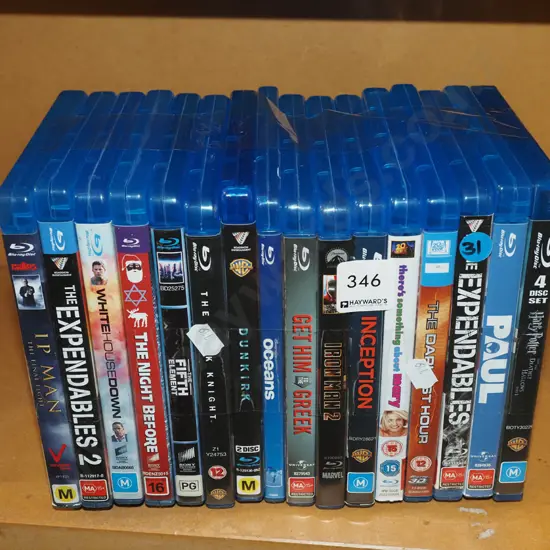 blue ray DVDs