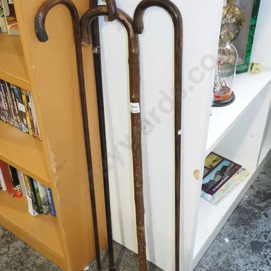 4x walking sticks