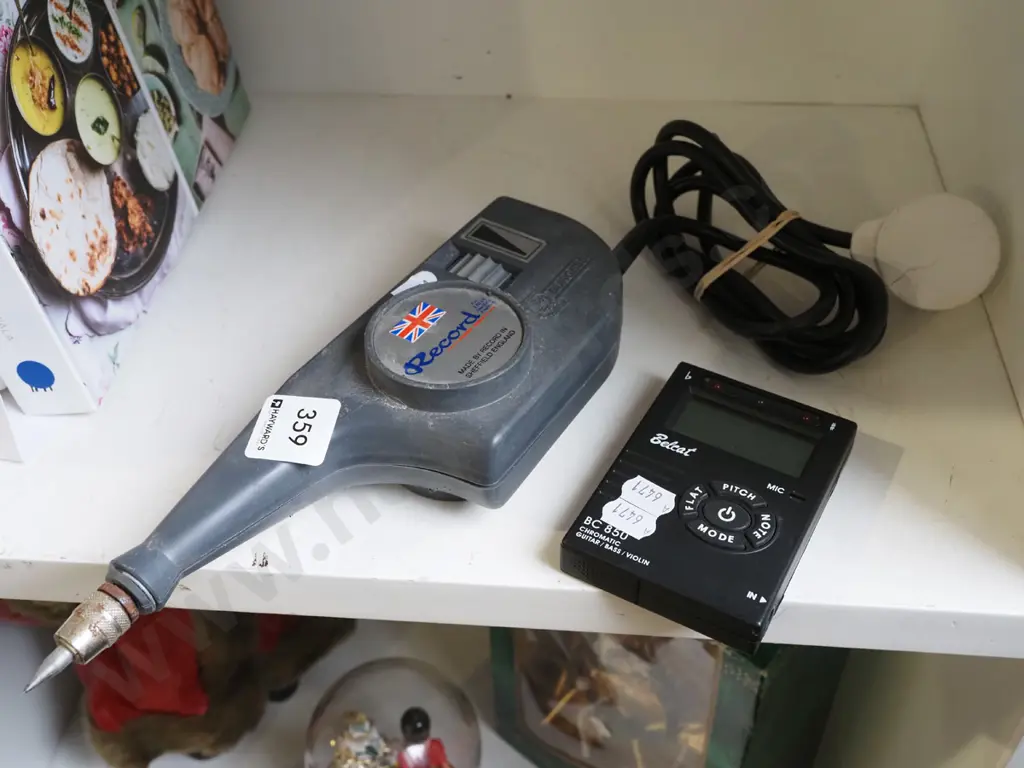 Record rotary tool, electronic tuner Image 1++