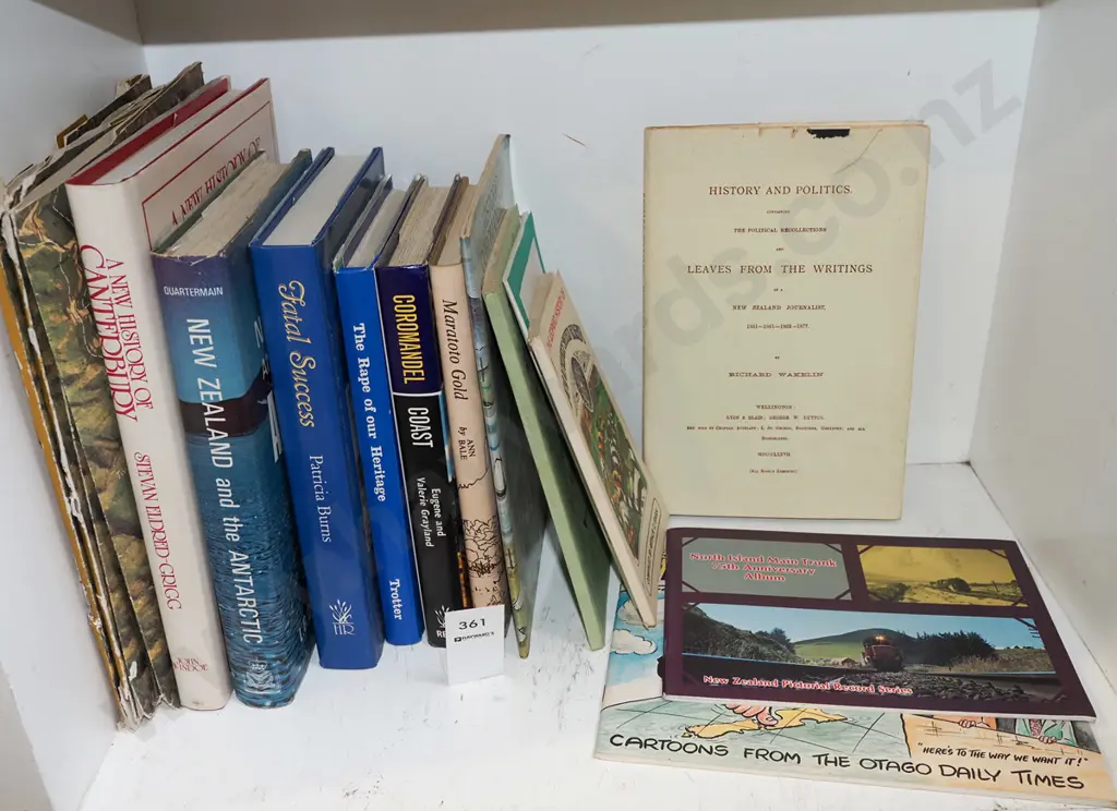 NZ history books Image 1++
