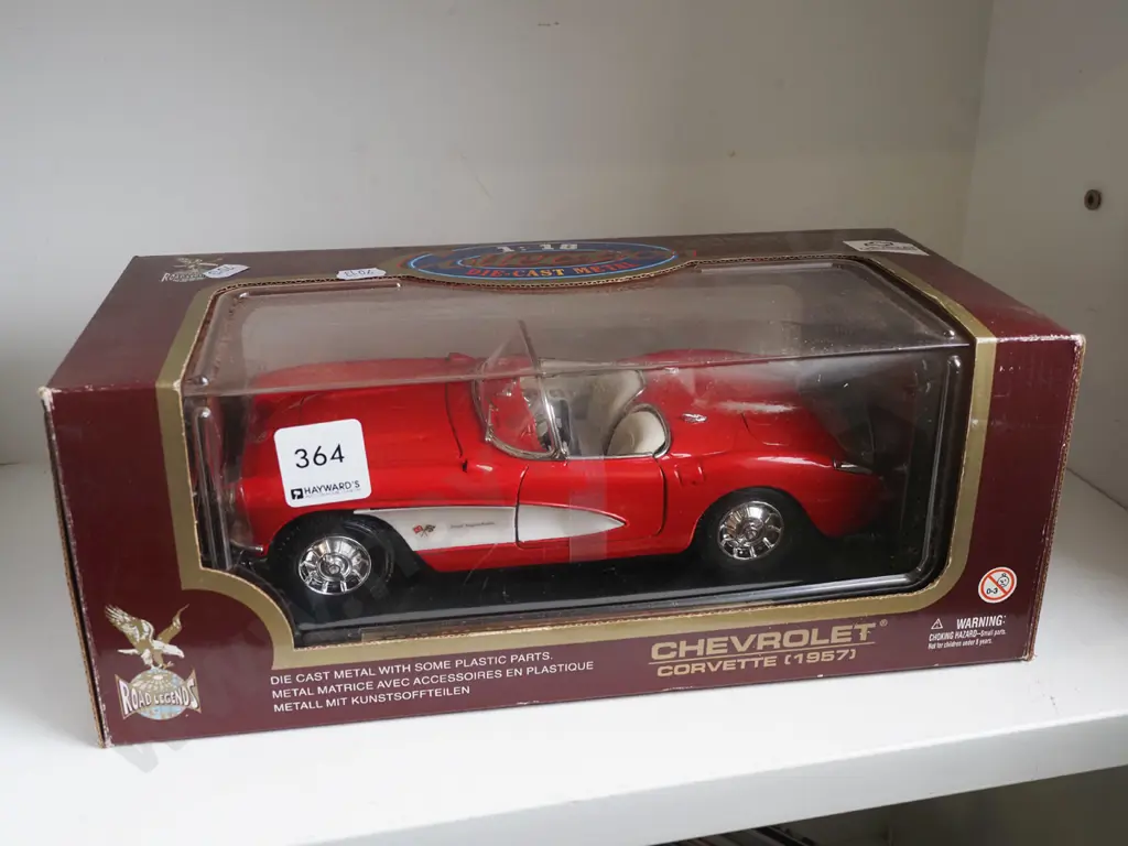 diecast scale model of 1957 Corvette Image 1++