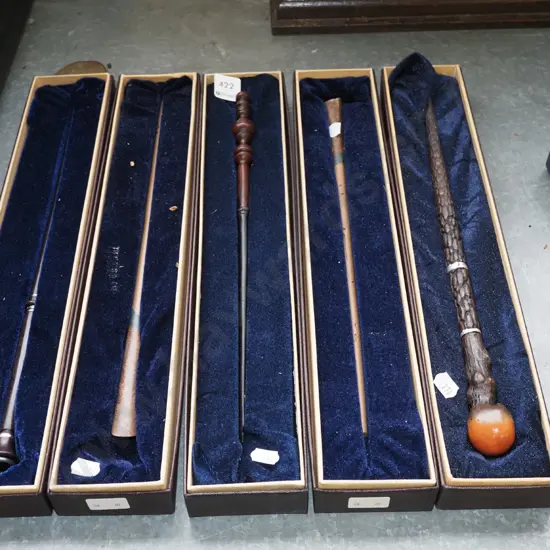 5x boxed wands