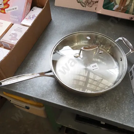 Scanpan lidded frying pan Diam320
