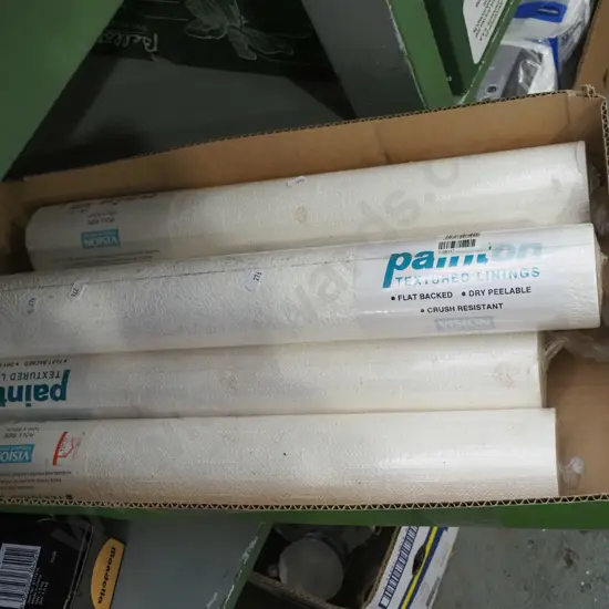 box of textured wallpaper