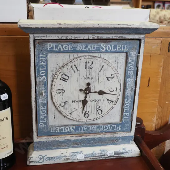 reproduction French themed mantel clock