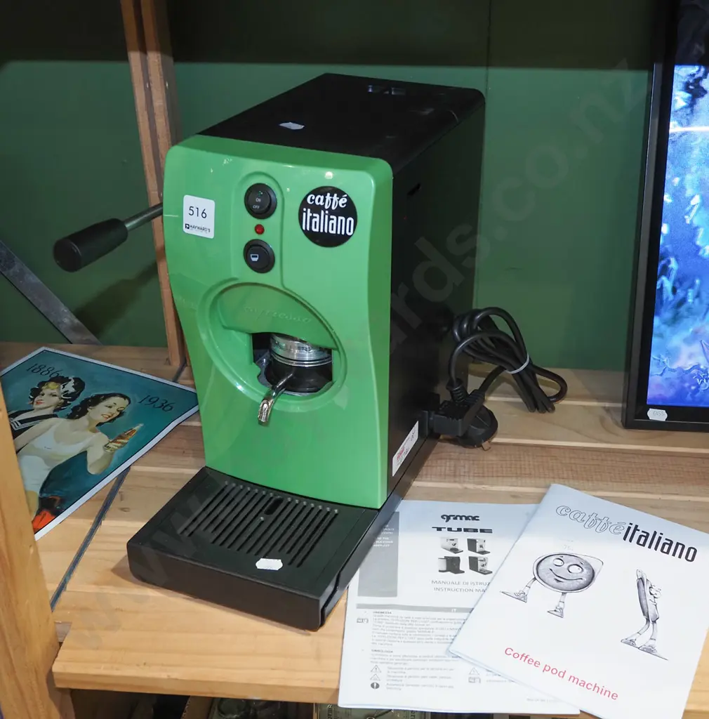 café Italiano pod coffee machine Image 1++