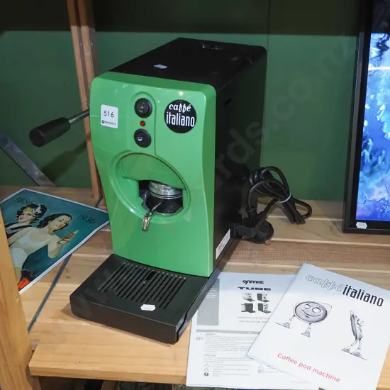 café Italiano pod coffee machine