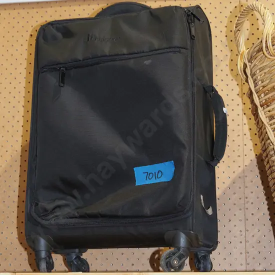black  suitcase
