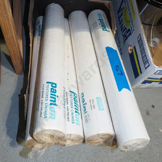 box of textured wall paper