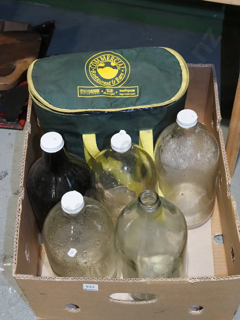 box; beer flagons, chilly bag Image 1++
