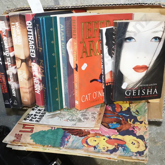 box of books