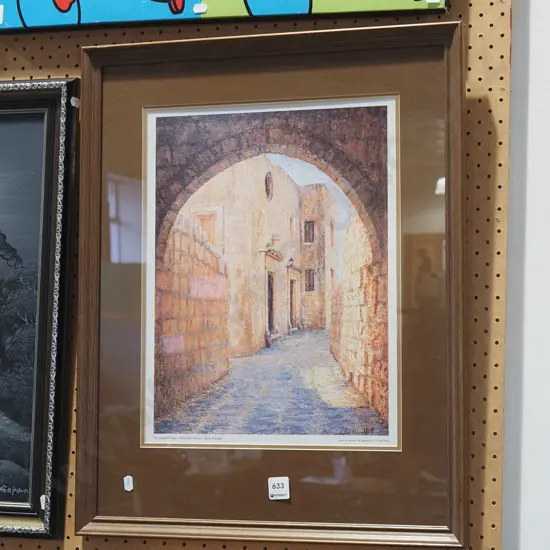 framed print - St Joseph's chapel