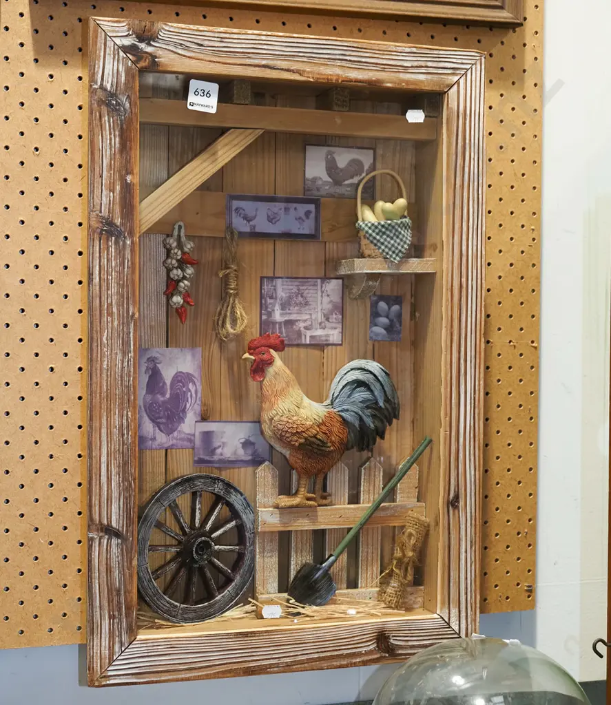 hanging shadow box - poultry Image 1++