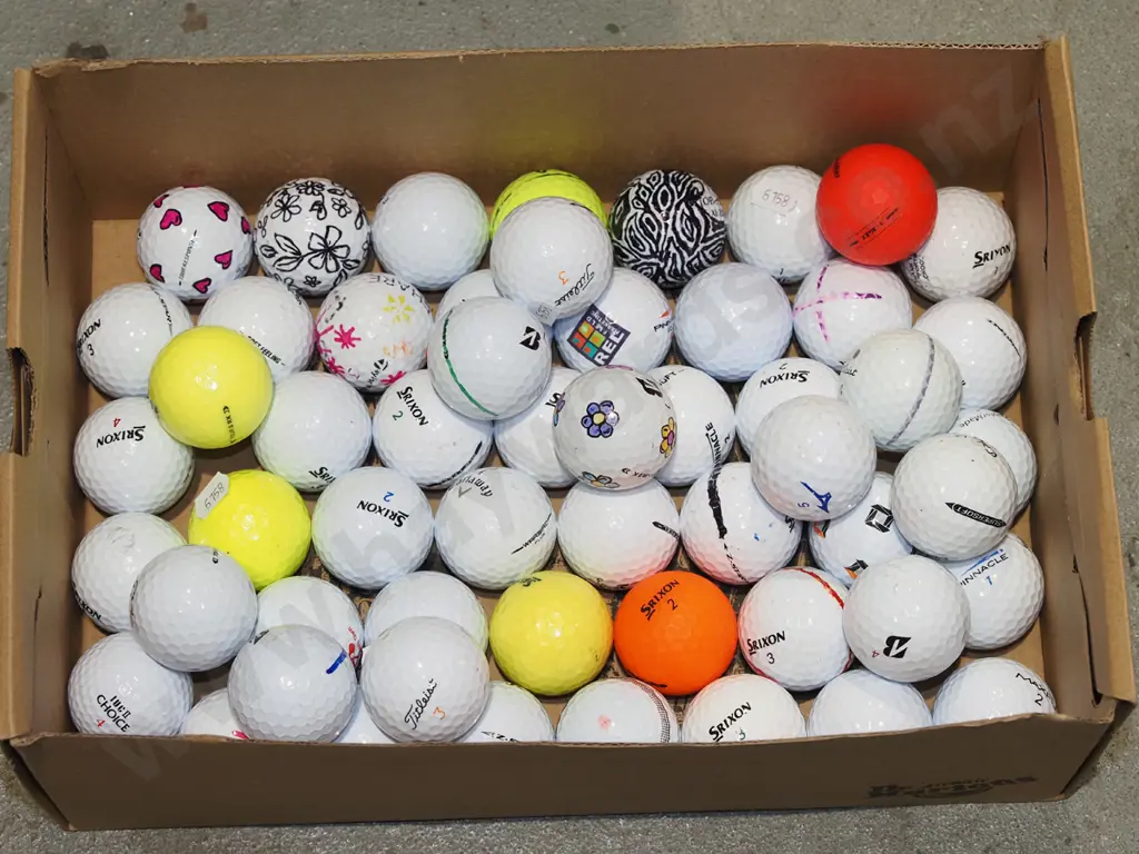 box of golf balls Image 1++