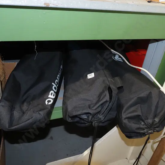 3x Macpac camping chairs