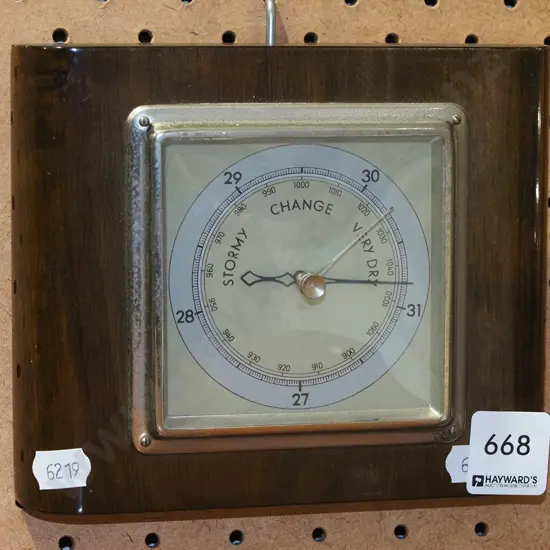 wall mounted barometer
