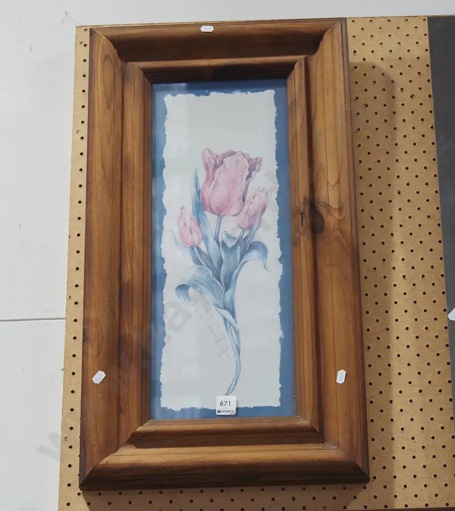 framed print - tulips Image 1++
