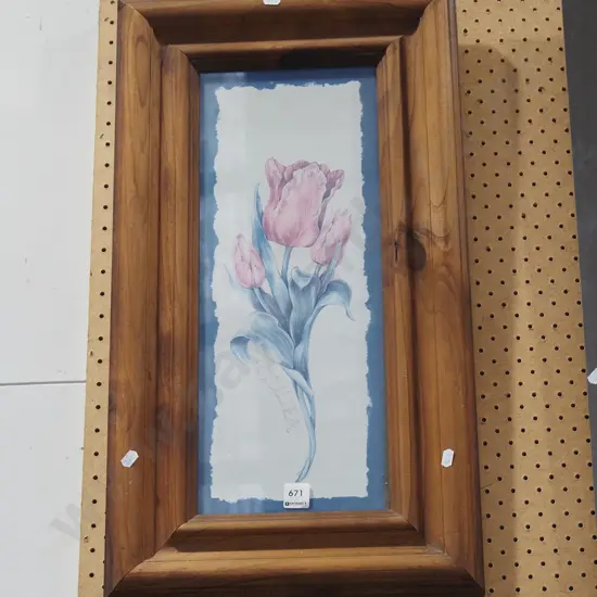 framed print - tulips
