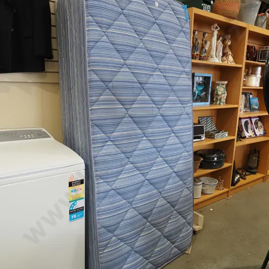 single bed base and mattress