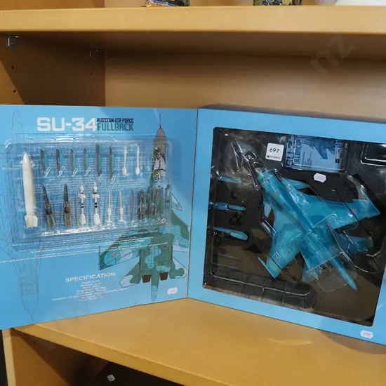 boxed model Russian Airforce plane