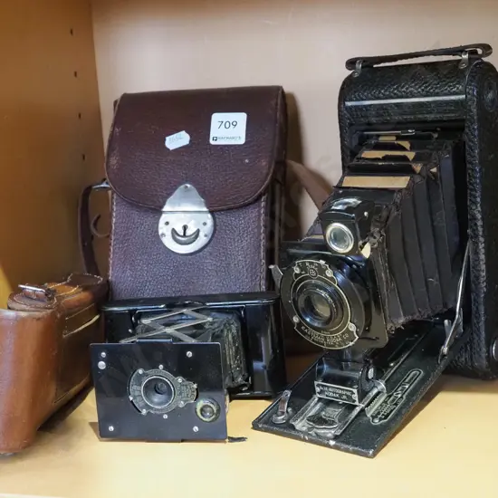 2x concertina cameras