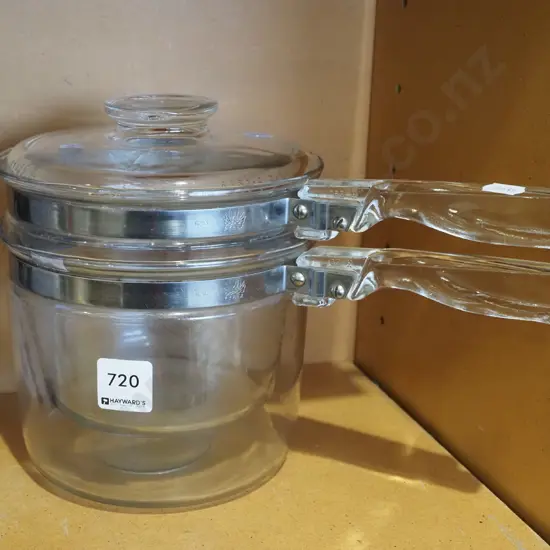 pyrex double boiler