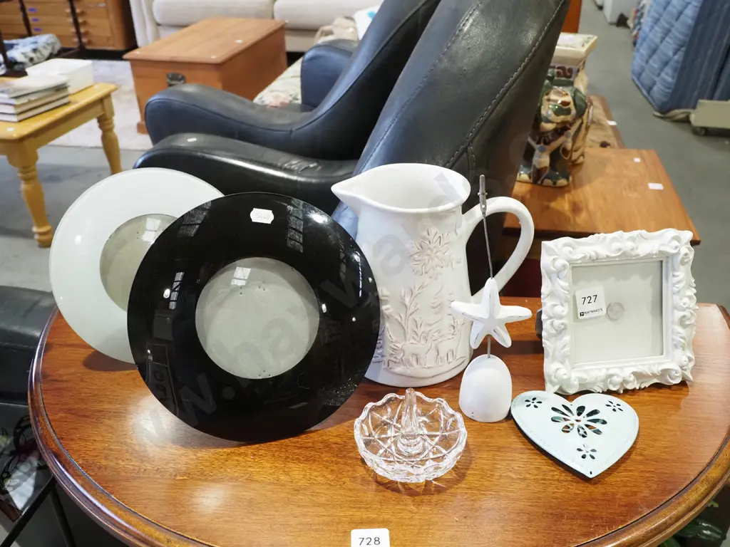 photo frames, decorative jug, ring dish etc Image 1++