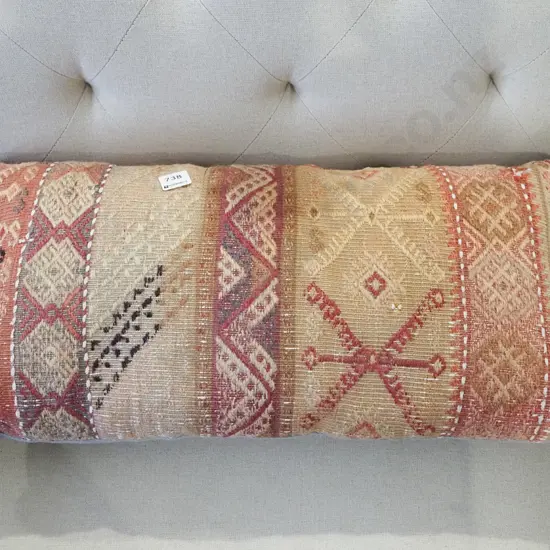 woven ethnic style cushion