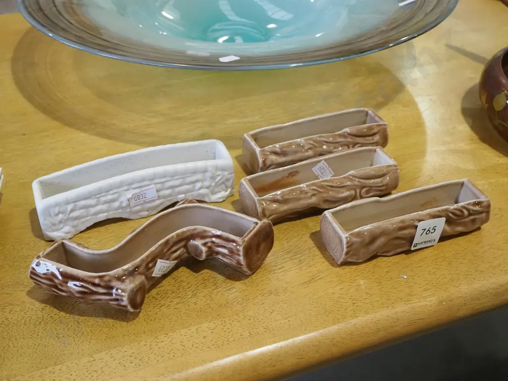 5x small Wade trough vases L15 Image 1++