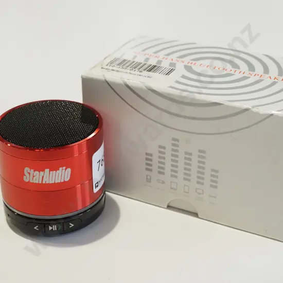 Star Audio Super Bass bluetooth speaker