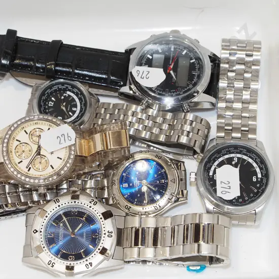 container of watches - as is no returns