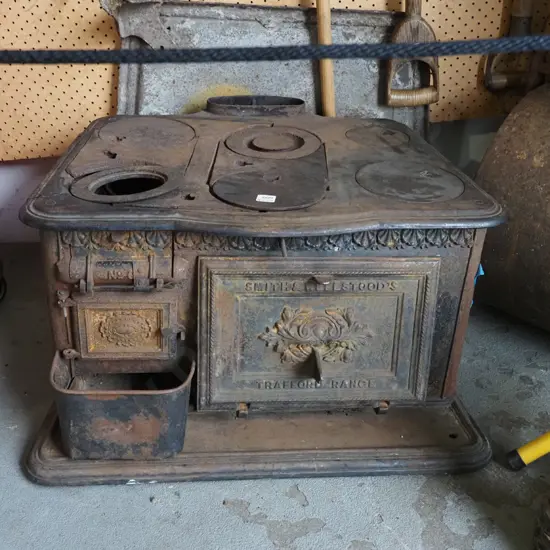 Smith and Wellstood's colonial cast iron coal range