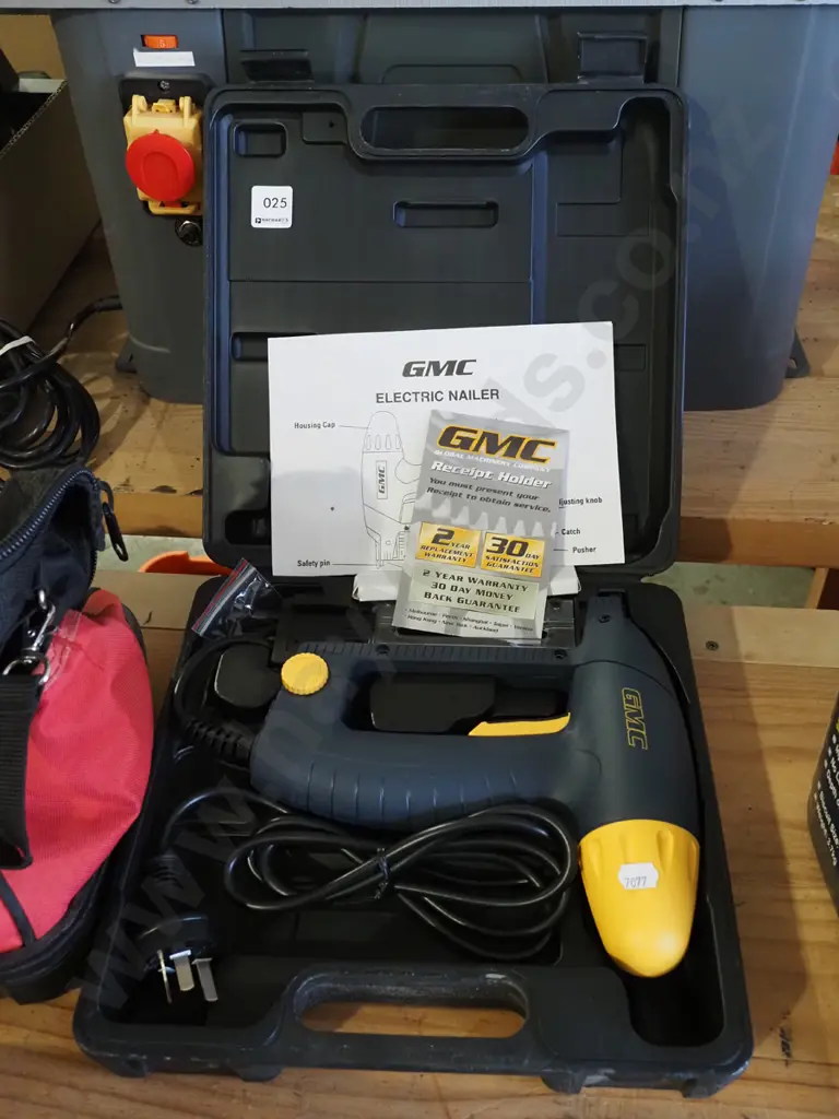 cased GMC electric nailer Image 1++