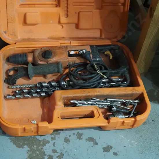Dyna drill in case