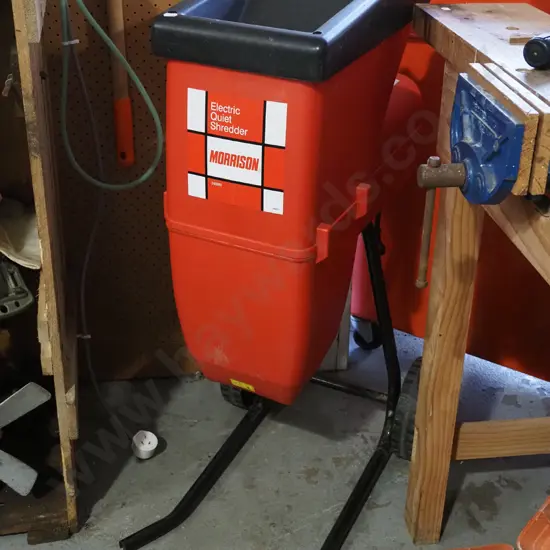 Morrison Electric Quiet garden shredder