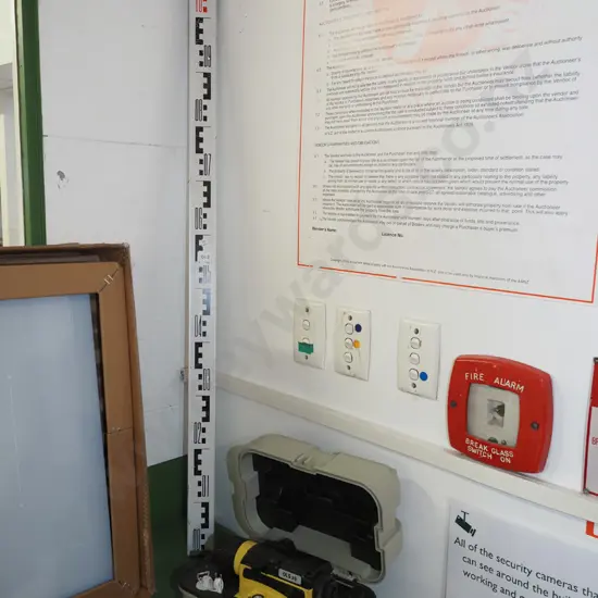 Stabila OLS 26 automatic optical dumpy level with levelling rod