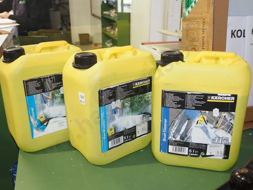 3x 5L containers of Karcher boat and car cleaner Image 1++