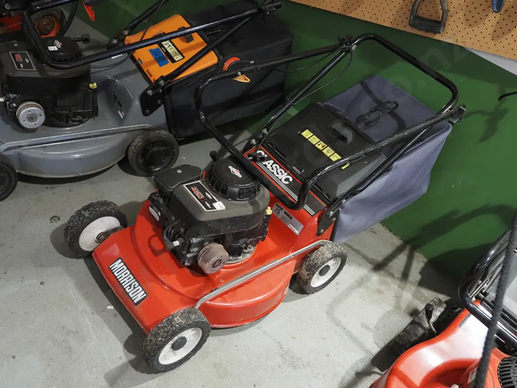 Morrison Vinaro 4 stroke motor mower with Masport 500 Series motor Image 1++