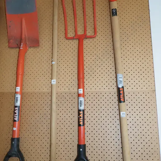 Atlas metal handled garden fork