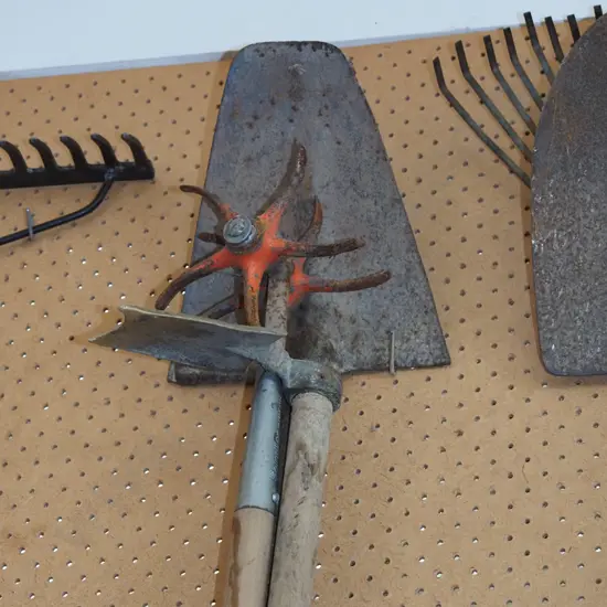 spade, cultivator, hoe