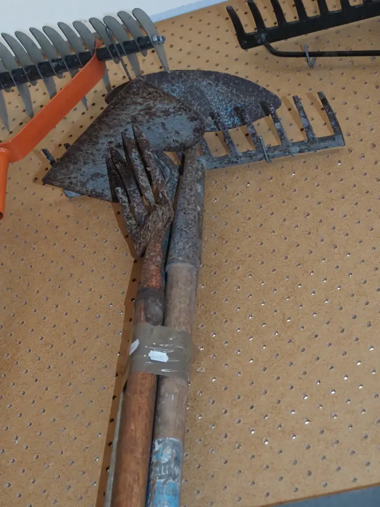 rake, hoes, fork Image 1++