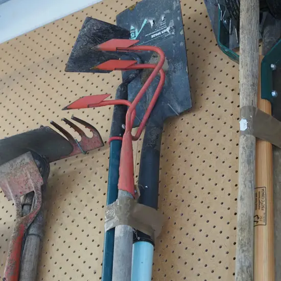 cultivator, hoe, spade