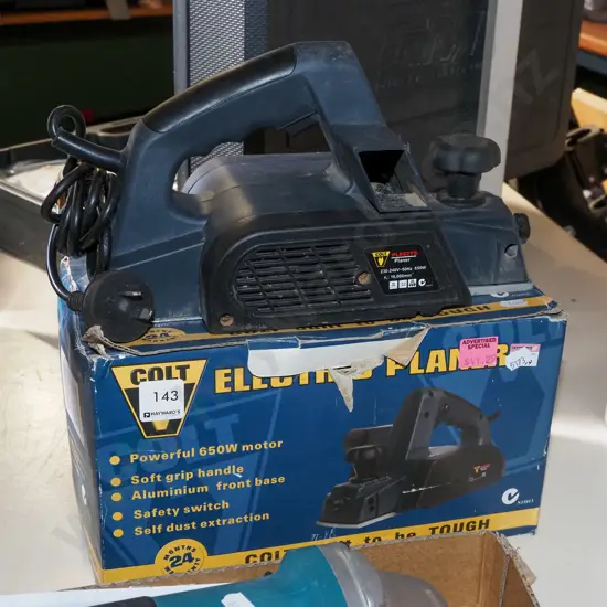 Colt electric planer with original box