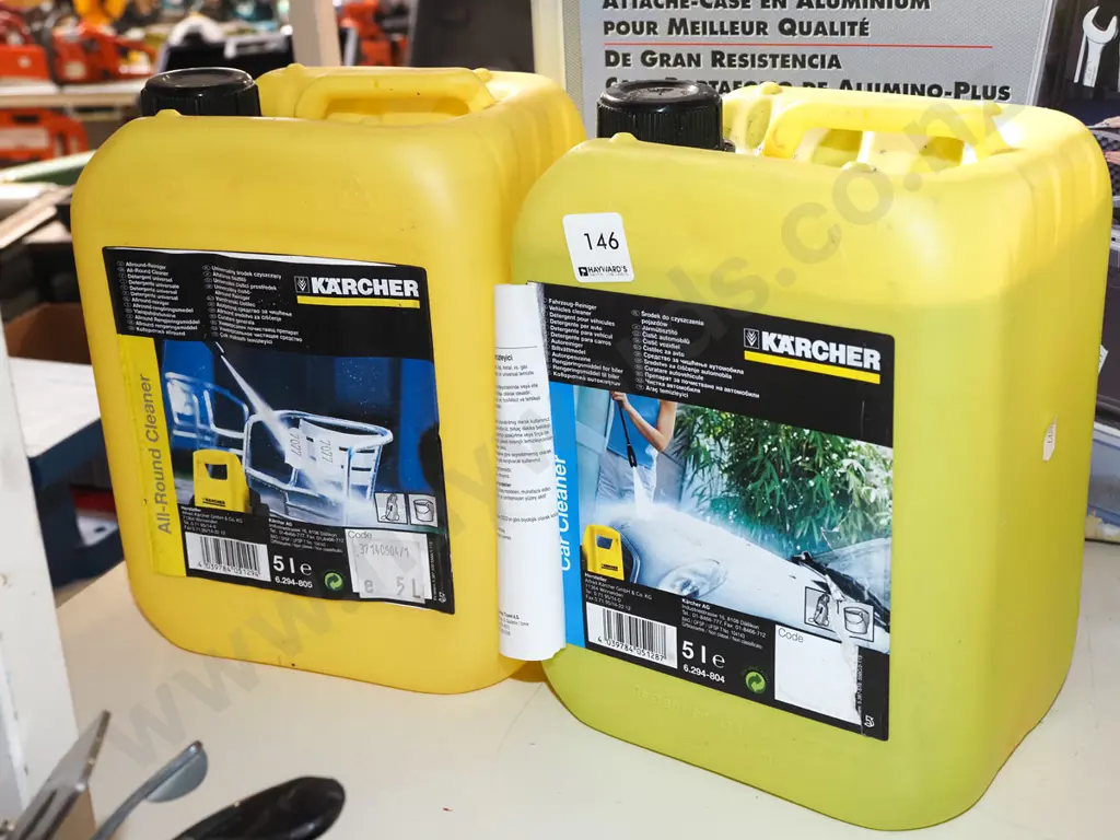 2x 5L Karcher car and all round cleaners Image 1++