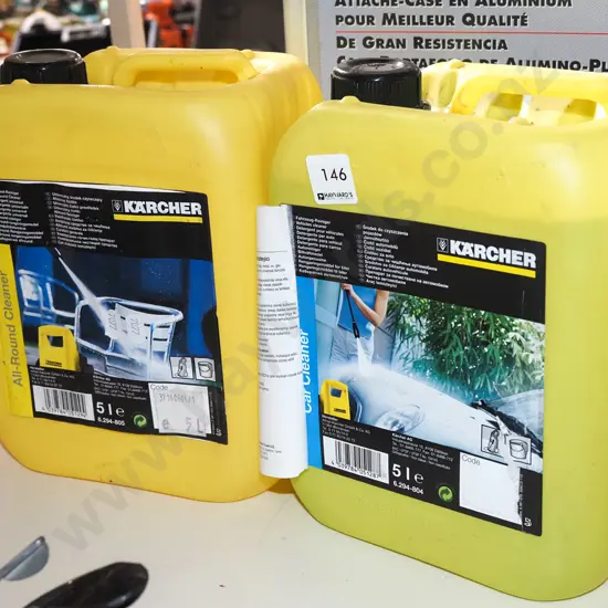 2x 5L Karcher car and all round cleaners