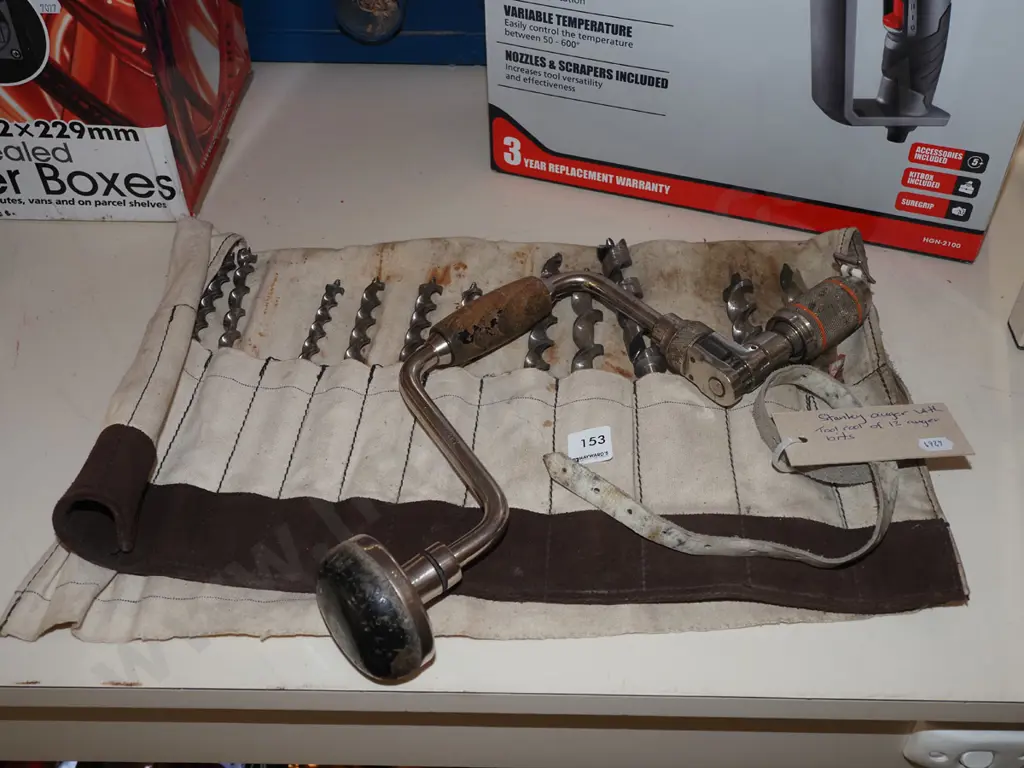 Stanley brace and auger bits Image 1++